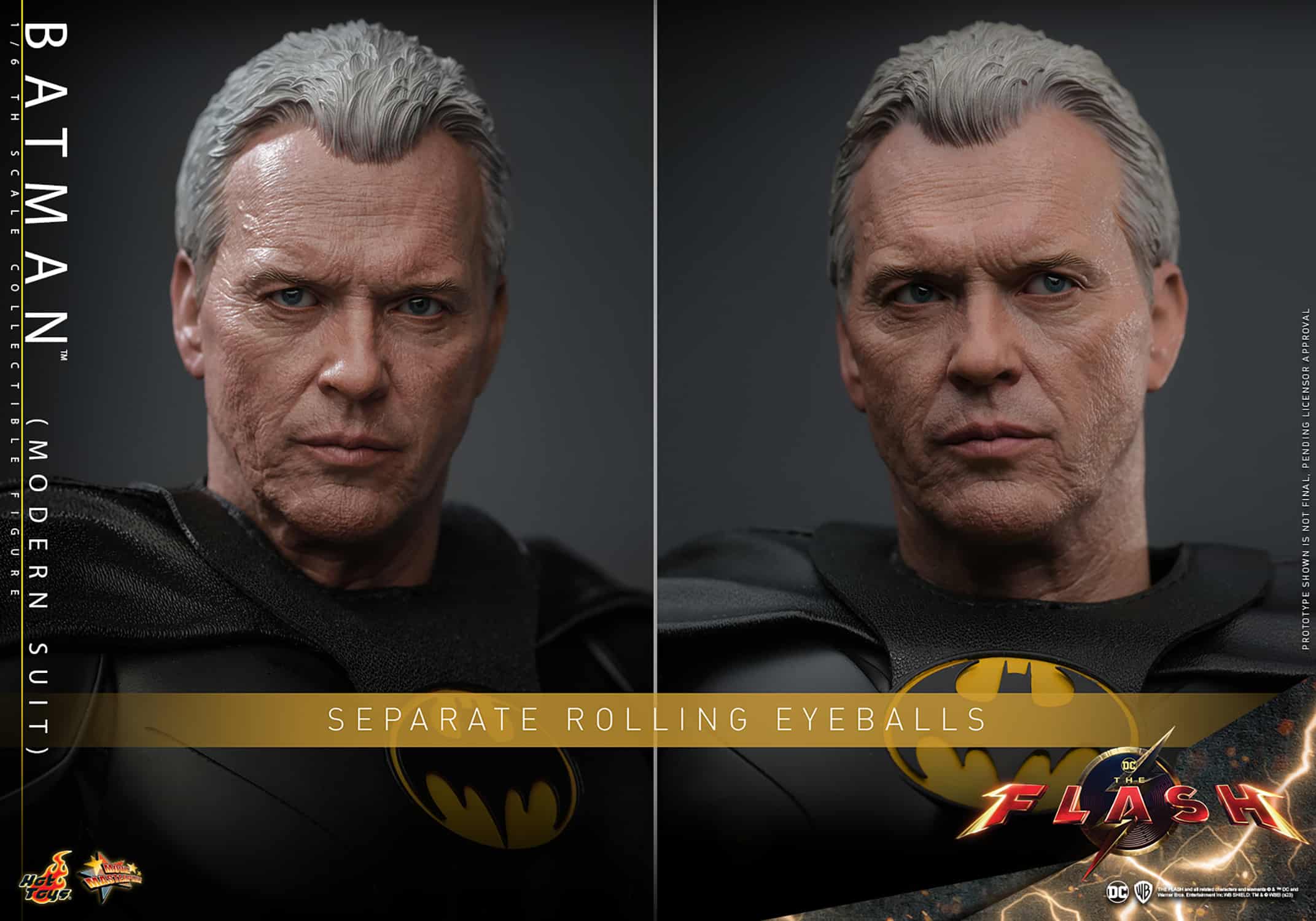Hot Toys Batman Modern Suit Figure The Flash Limited Collectible