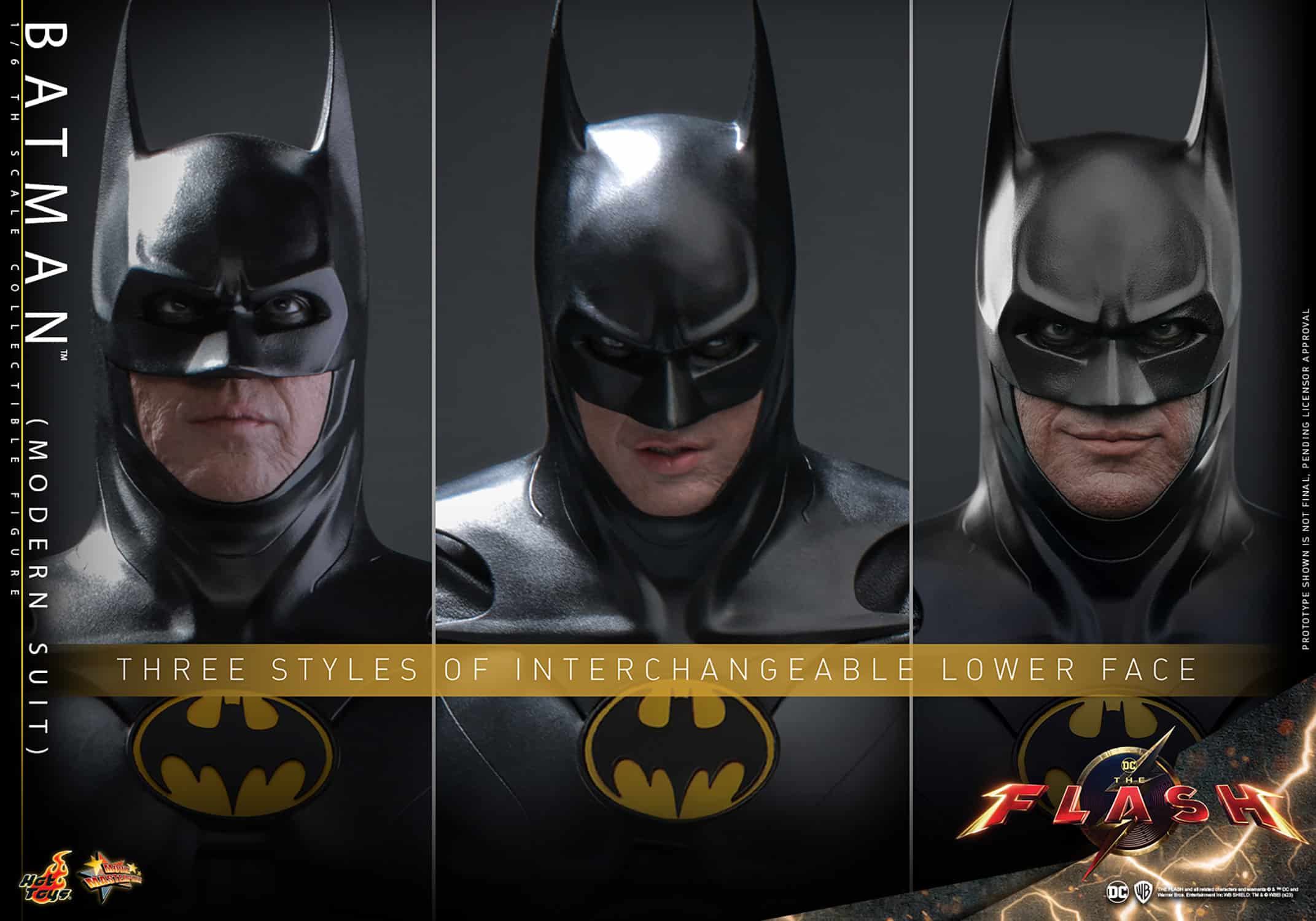 Hot Toys Batman Modern Suit Figure The Flash Limited Collectible