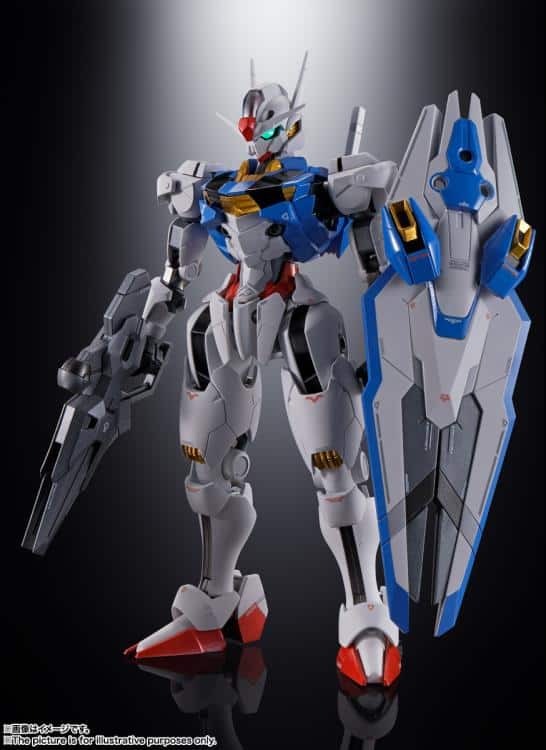Bandai Spirits The Witch From Mercury Chogokin Gundam Aerial Figure Mobile Suit Gundam Limited Collectible