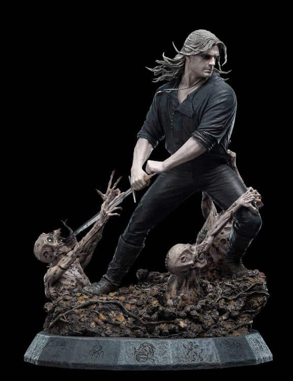 e85f67a2-4ae9-4a48-99f2-05d0bccac291 WETA Workshop The Witcher Geralt Statue The White Wolf (Season 2) Limited Edition Collectible
