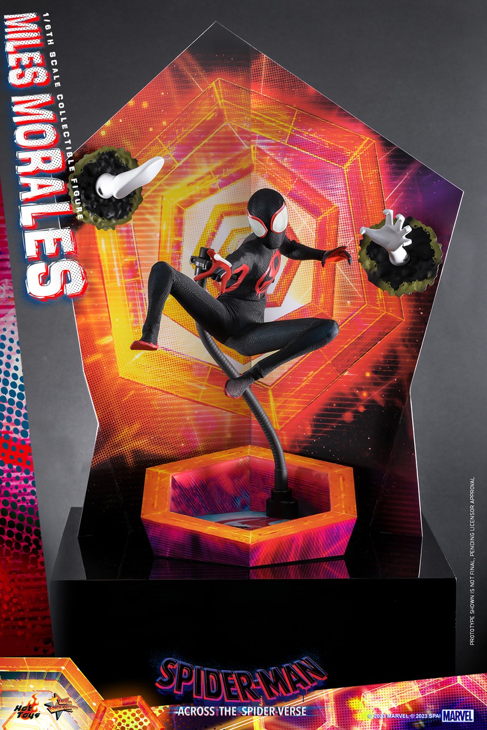 Hot Toys Miles Morales Figure Across The Spider-Verse Limited Collectible