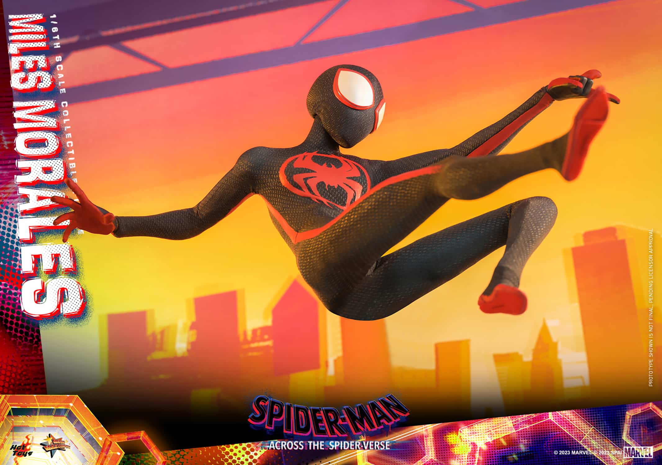 Hot Toys Miles Morales Figure Across The Spider-Verse Limited Collectible