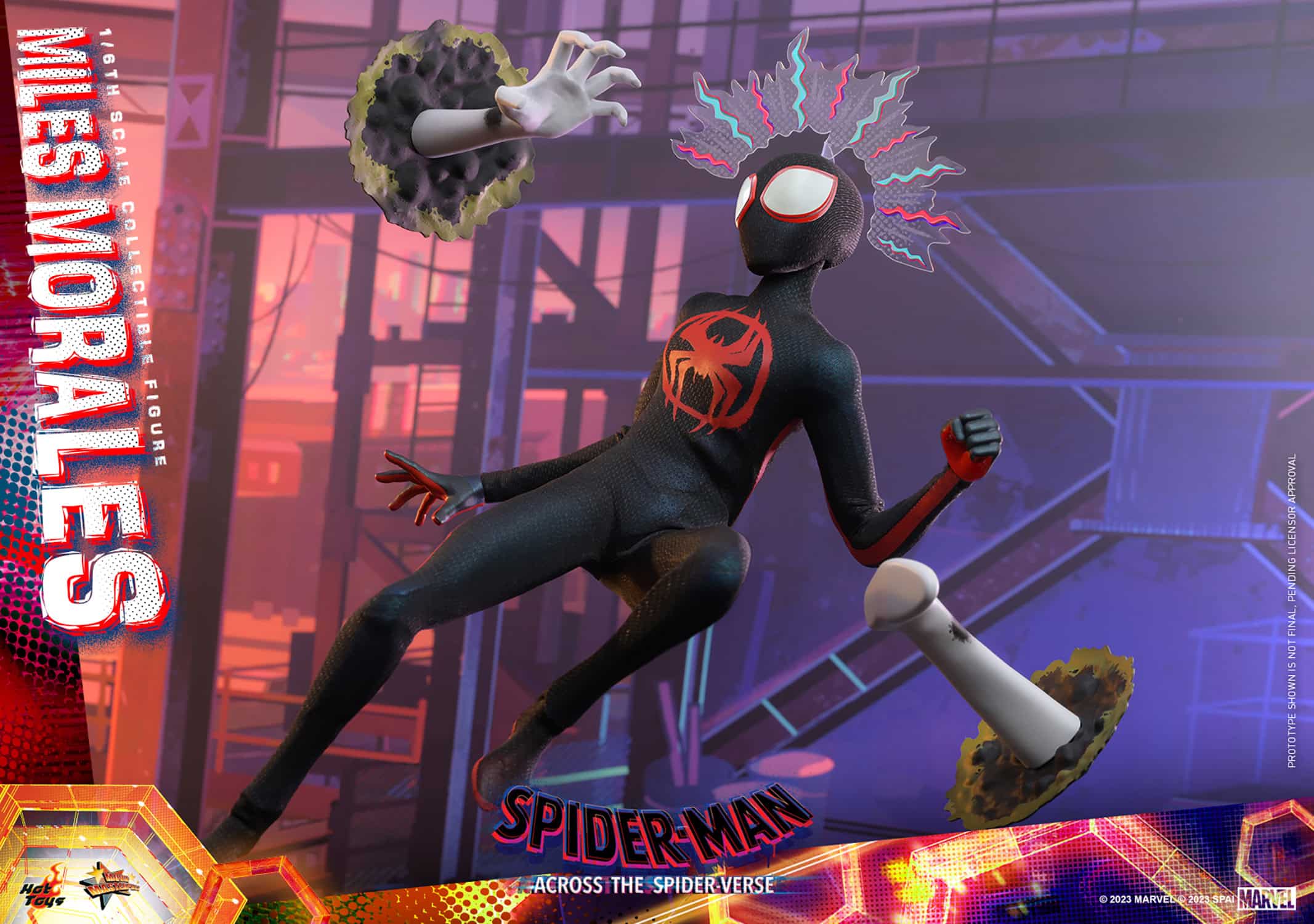 Hot Toys Miles Morales Figure Across The Spider-Verse Limited Collectible
