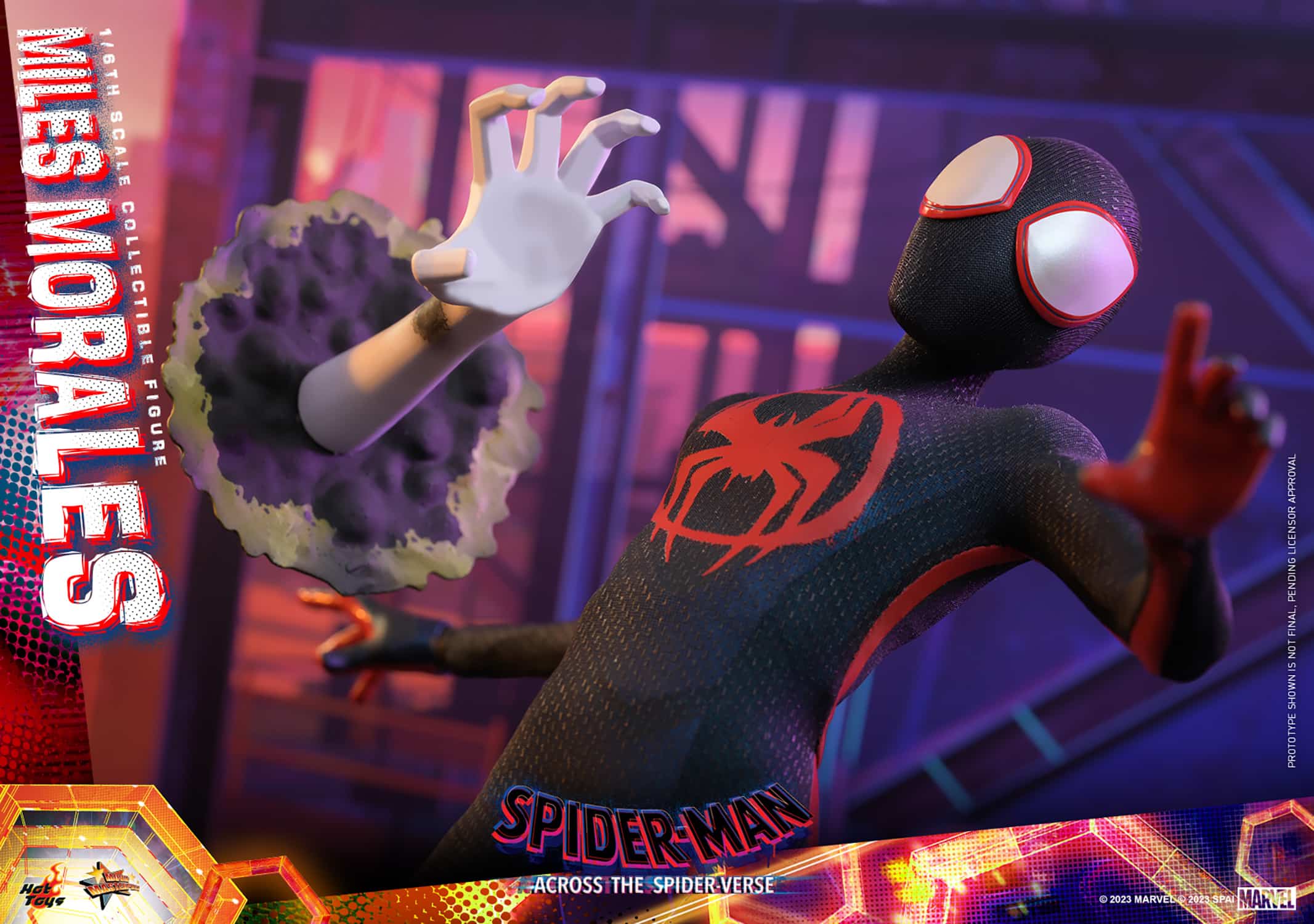 Hot Toys Miles Morales Figure Across The Spider-Verse Limited Collectible