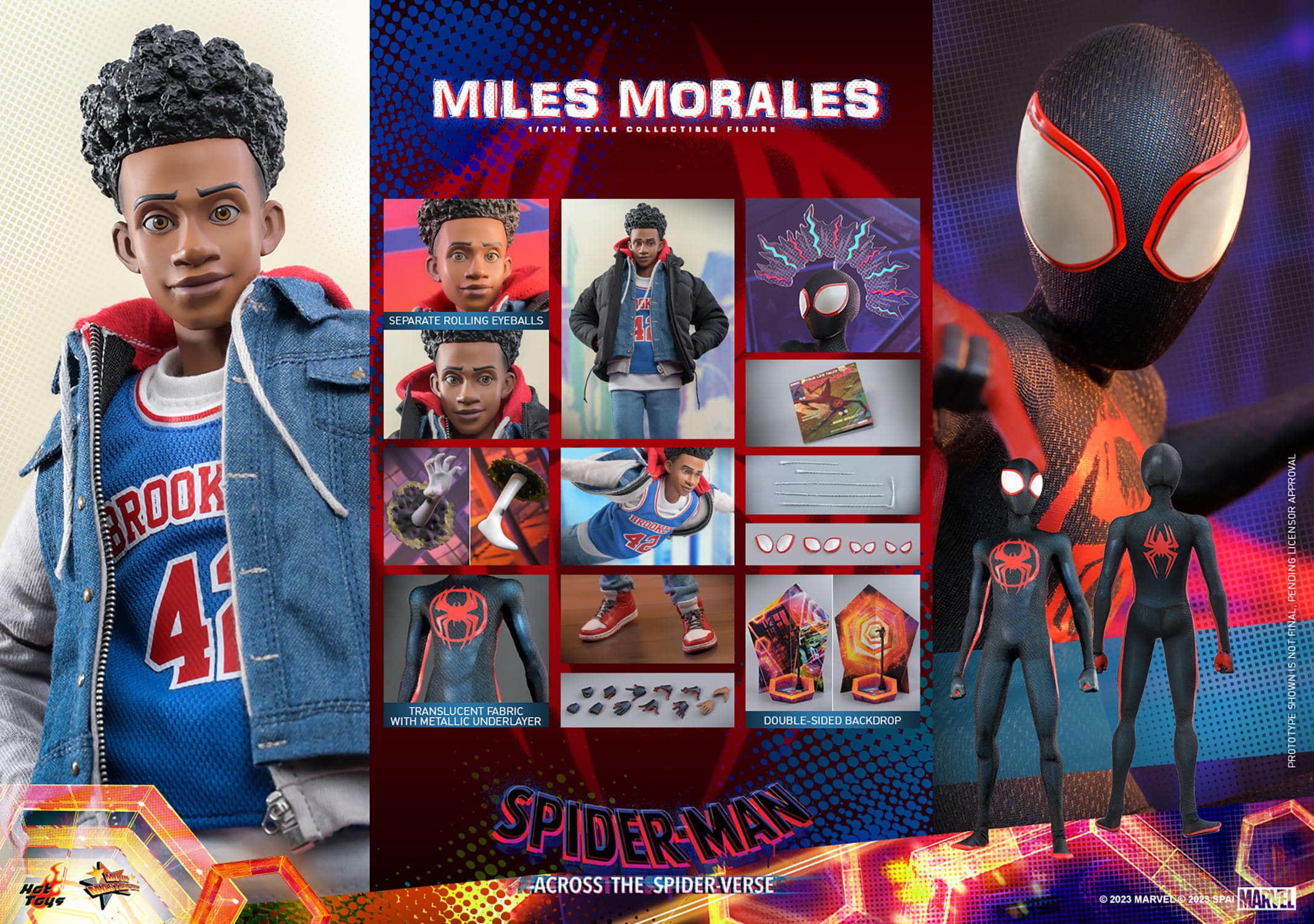 Hot Toys Miles Morales Figure Across The Spider-Verse Limited Collectible