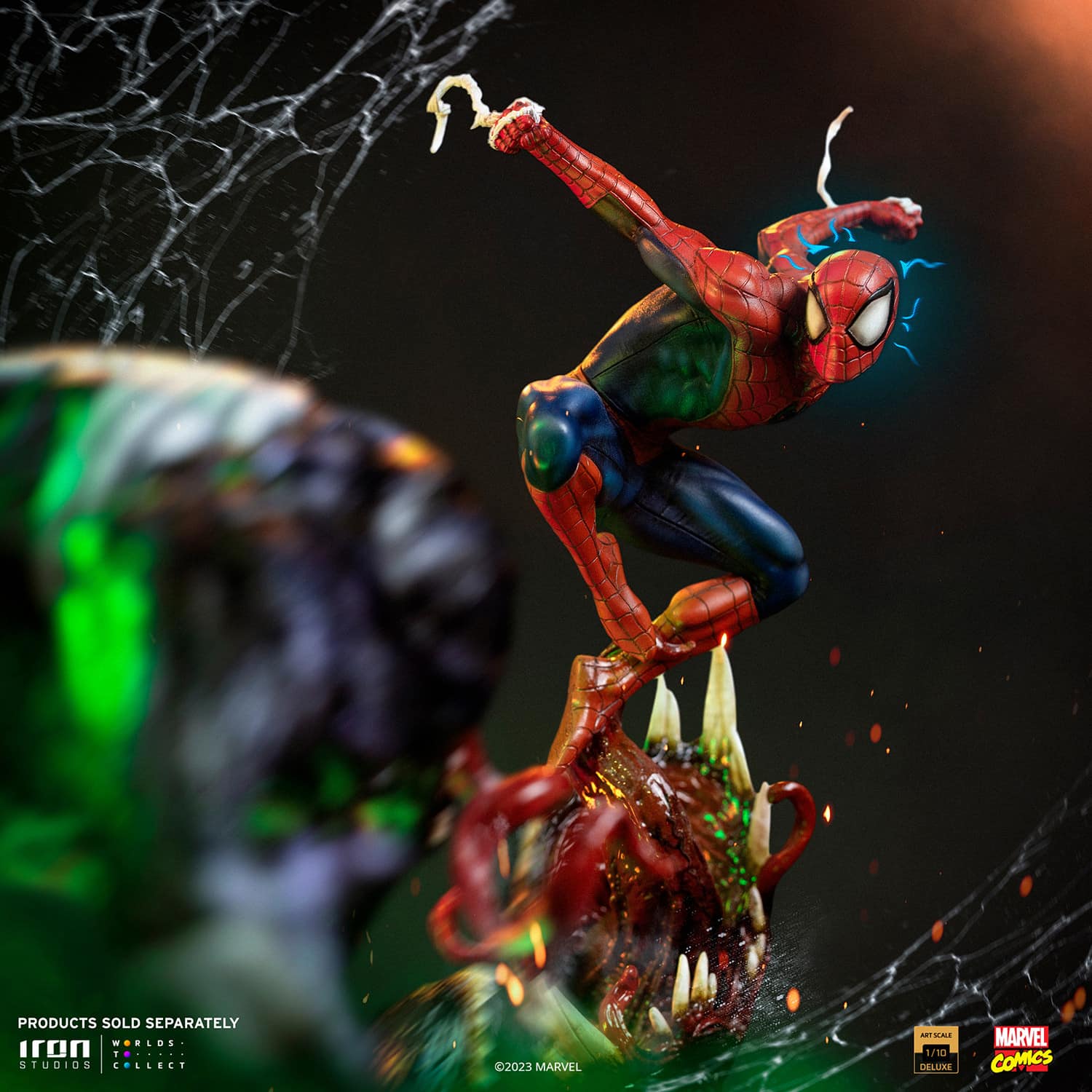 Iron Studios Spider-Man Deluxe Statue Limited Edition Marvel Collectible