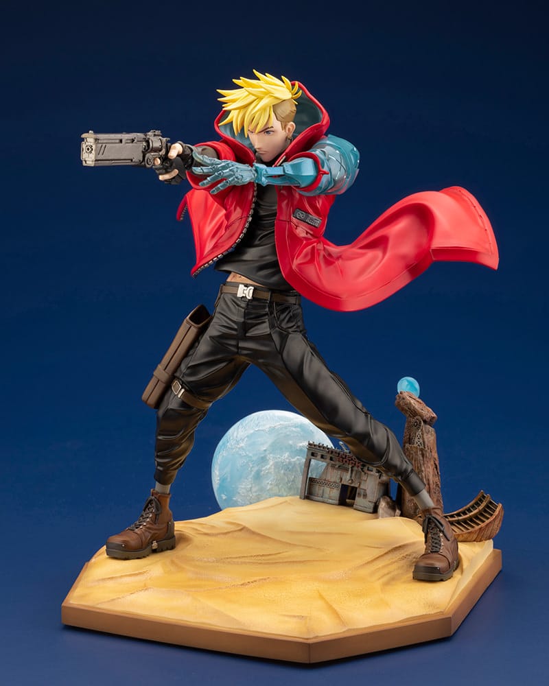 Kotobukiya Vash The Stampede Figure Trigun Limited Collectible