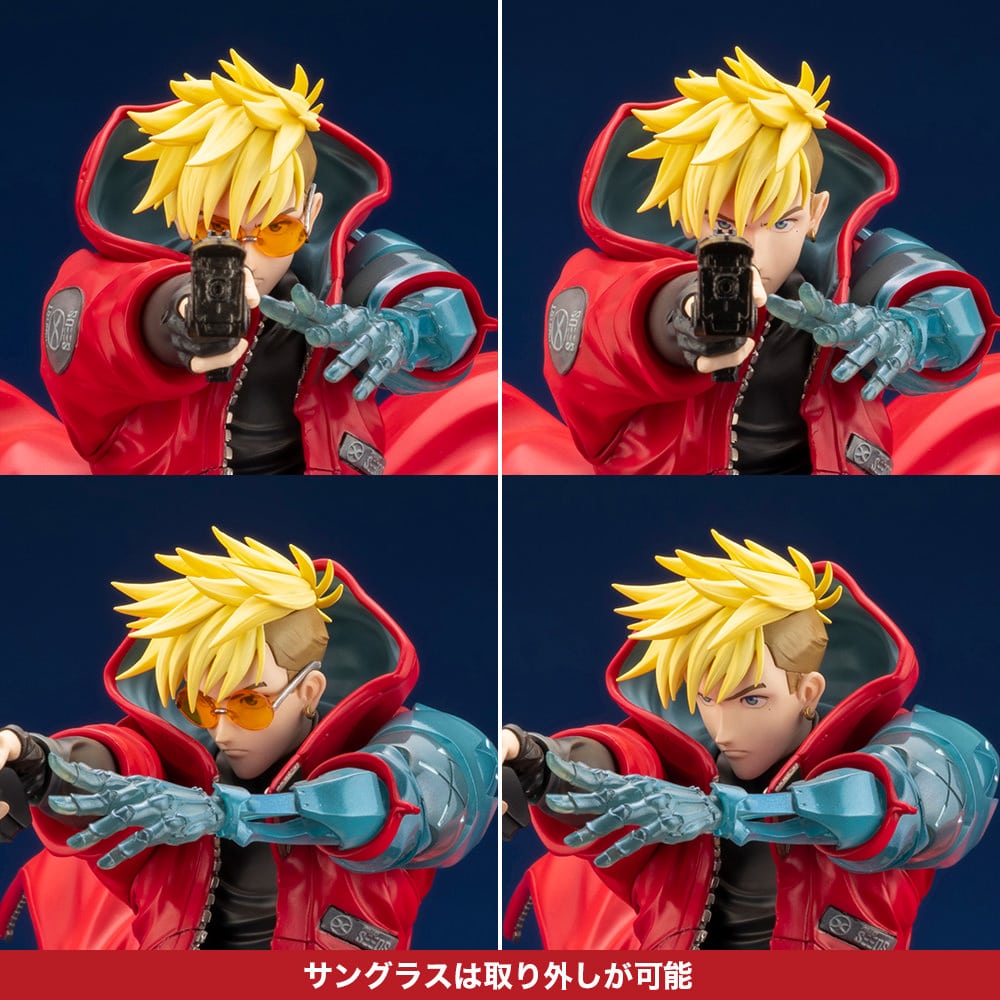 Kotobukiya Vash The Stampede Figure Trigun Limited Collectible