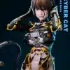 Zenpunk Collectibles Cyber Cat Statue 1/4 Scale Concept By Evan Lee