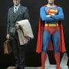 JND Superman And Clark Kent Christopher Reeve Statue Dual Version 1:3 Scale 1978 Superman Limited Collectible