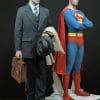 JND Superman And Clark Kent Christopher Reeve Statue Dual Version 1:3 Scale 1978 Superman Limited Collectible