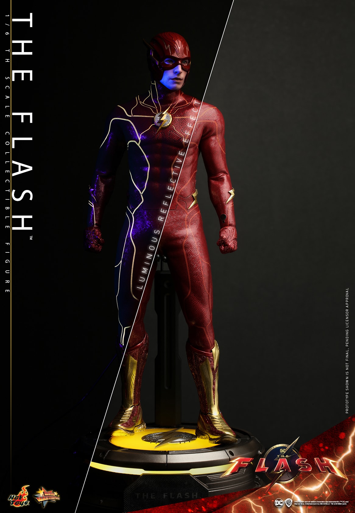 Hot Toys The Flash Figure Limited Sixth Scale Collectible
