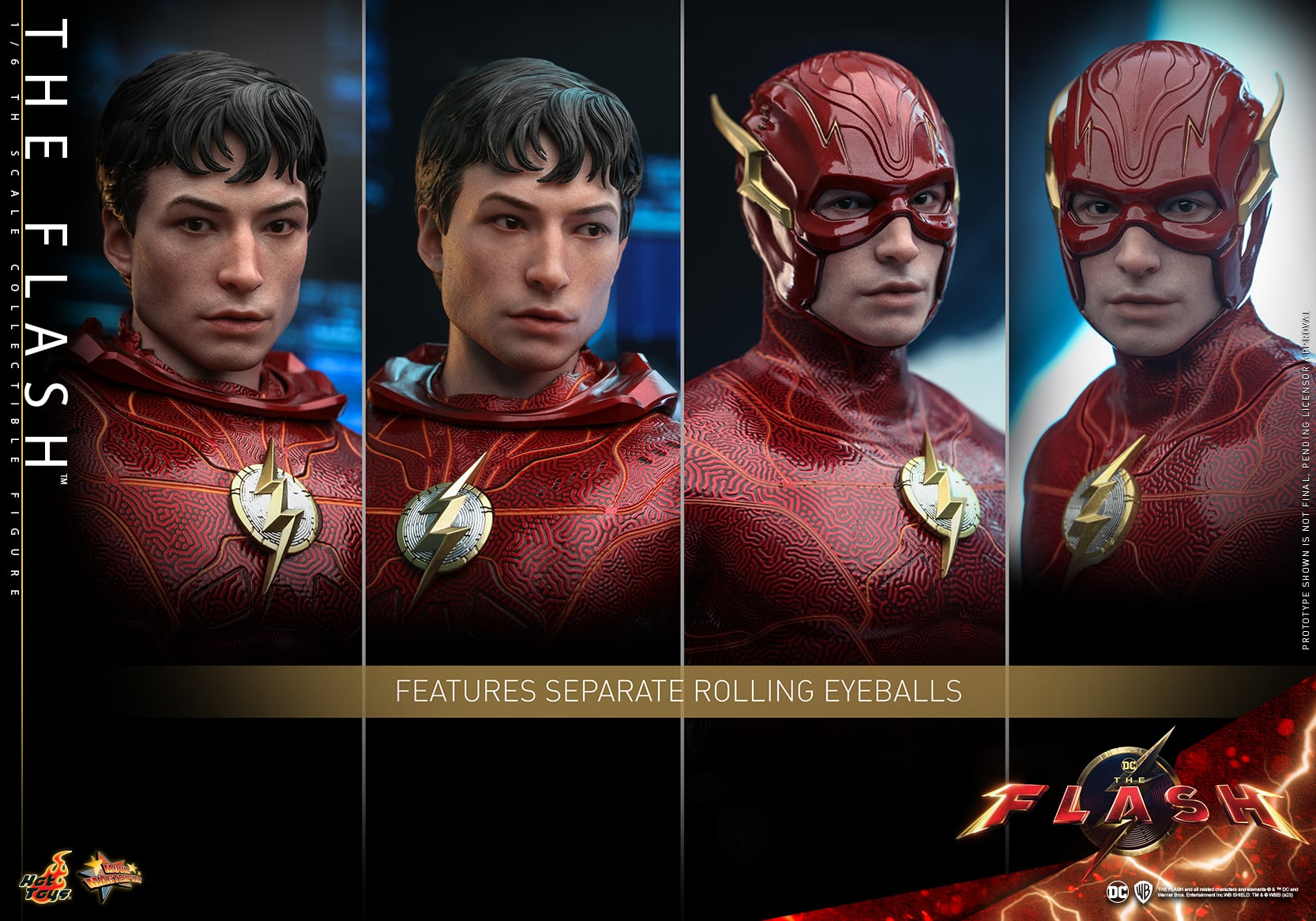 Hot Toys The Flash Figure Limited Sixth Scale Collectible