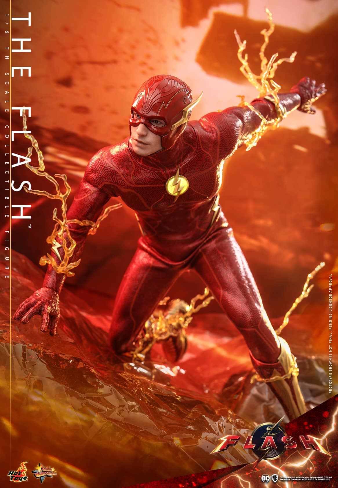 Hot Toys The Flash Figure Limited Sixth Scale Collectible