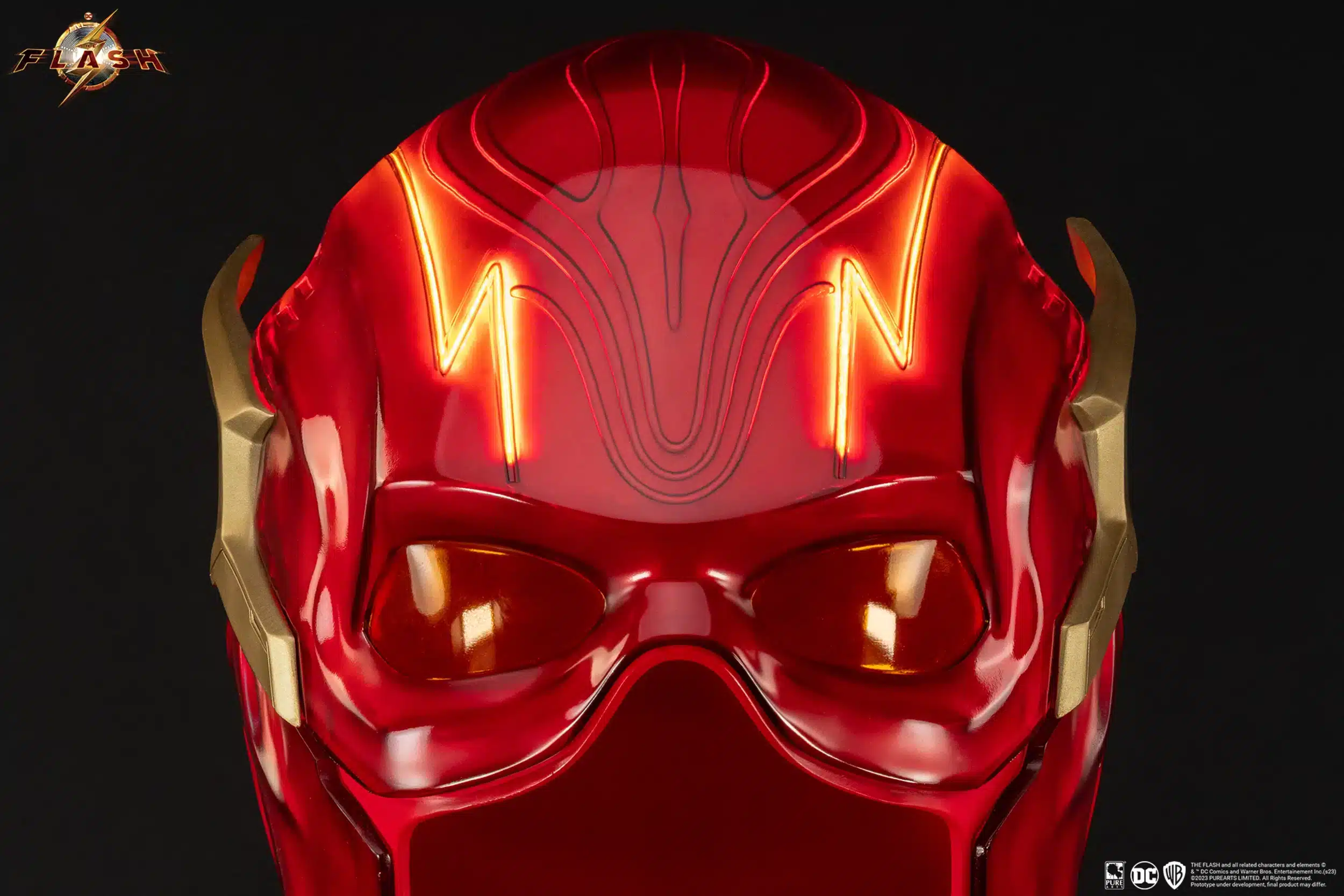 PureArts The Flash Cowl Replica 1:1 Scale Art Mask Limited Collectible