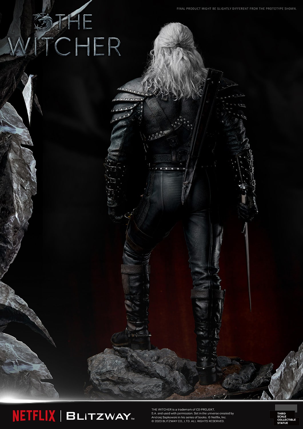 Blitzway x Prime 1 Studio Geralt Of Rivia Statue The Witcher Limited Collectible