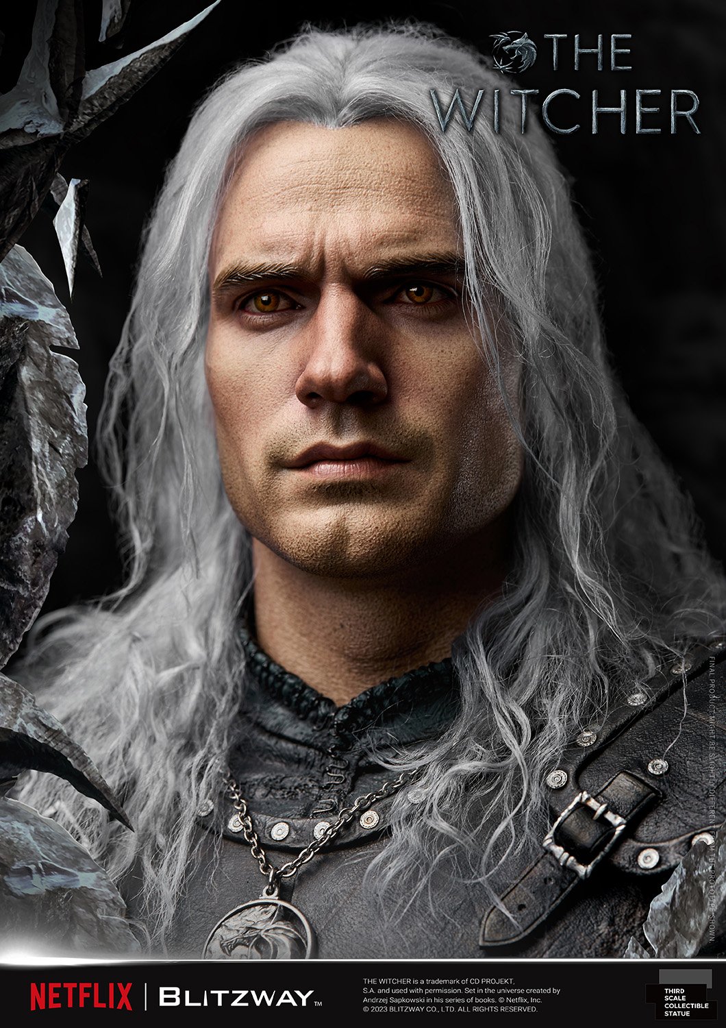 Blitzway x Prime 1 Studio Geralt Of Rivia Statue The Witcher Limited Collectible