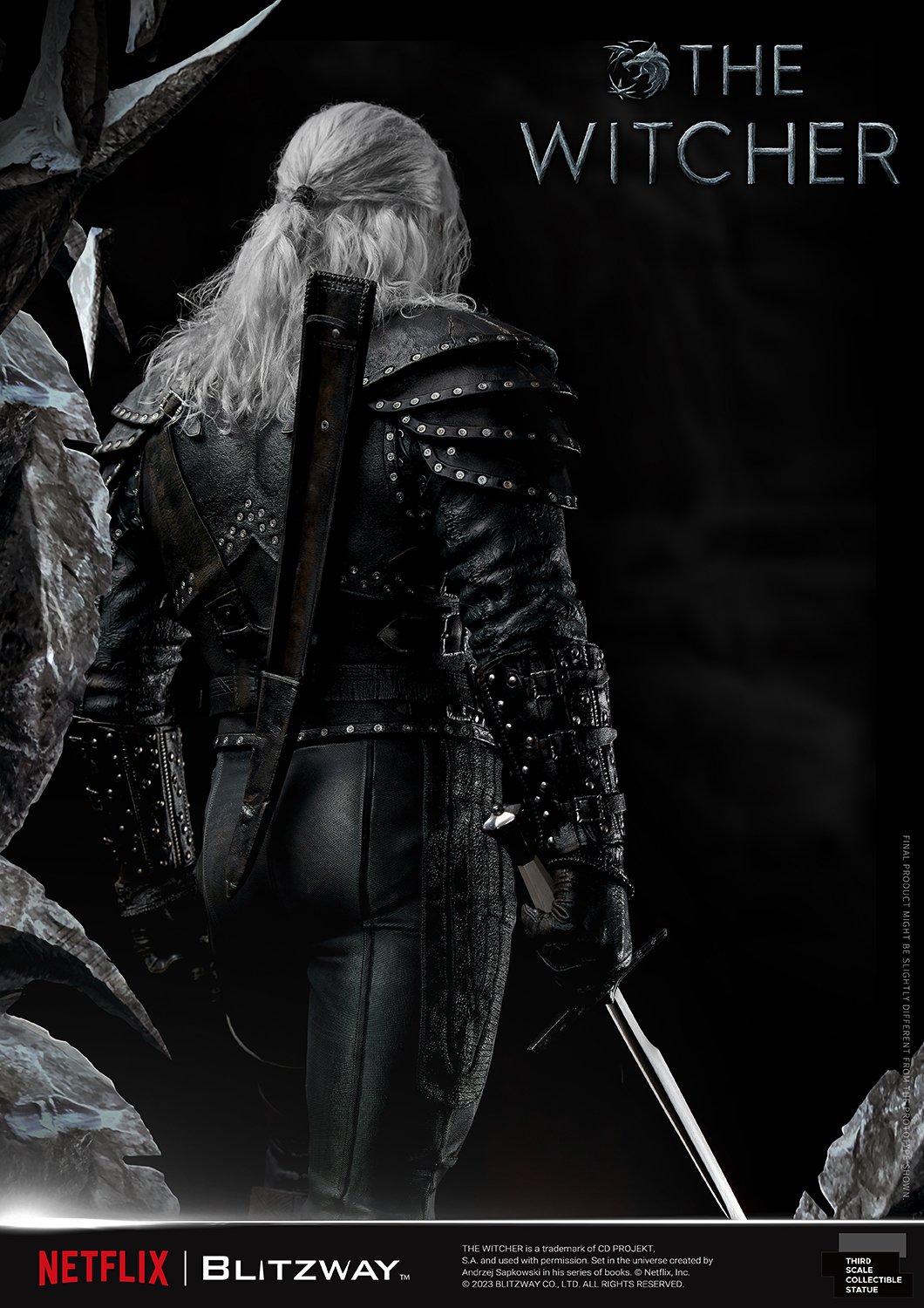 Blitzway x Prime 1 Studio Geralt Of Rivia Statue The Witcher Limited Collectible
