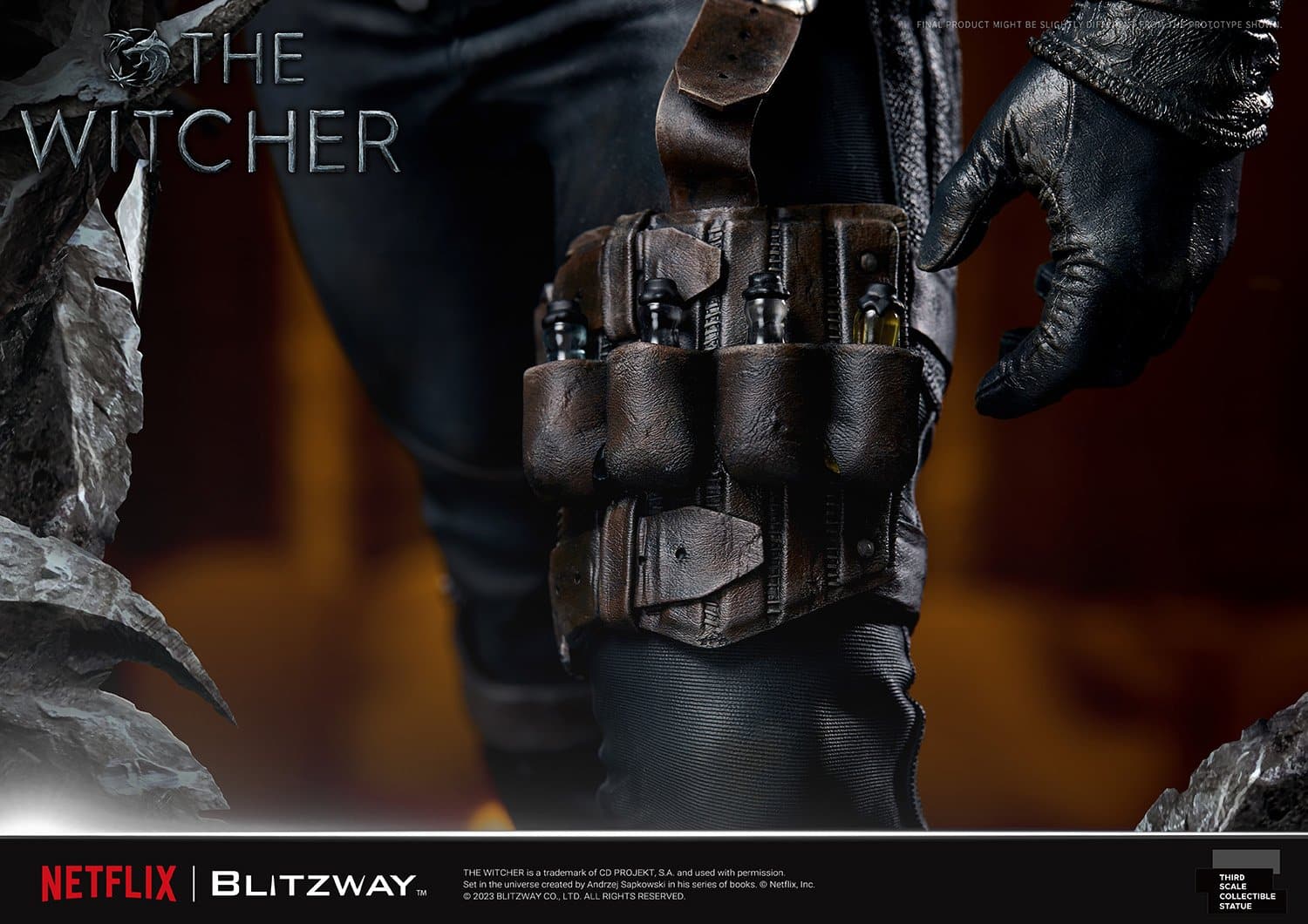 Blitzway x Prime 1 Studio Geralt Of Rivia Statue The Witcher Limited Collectible