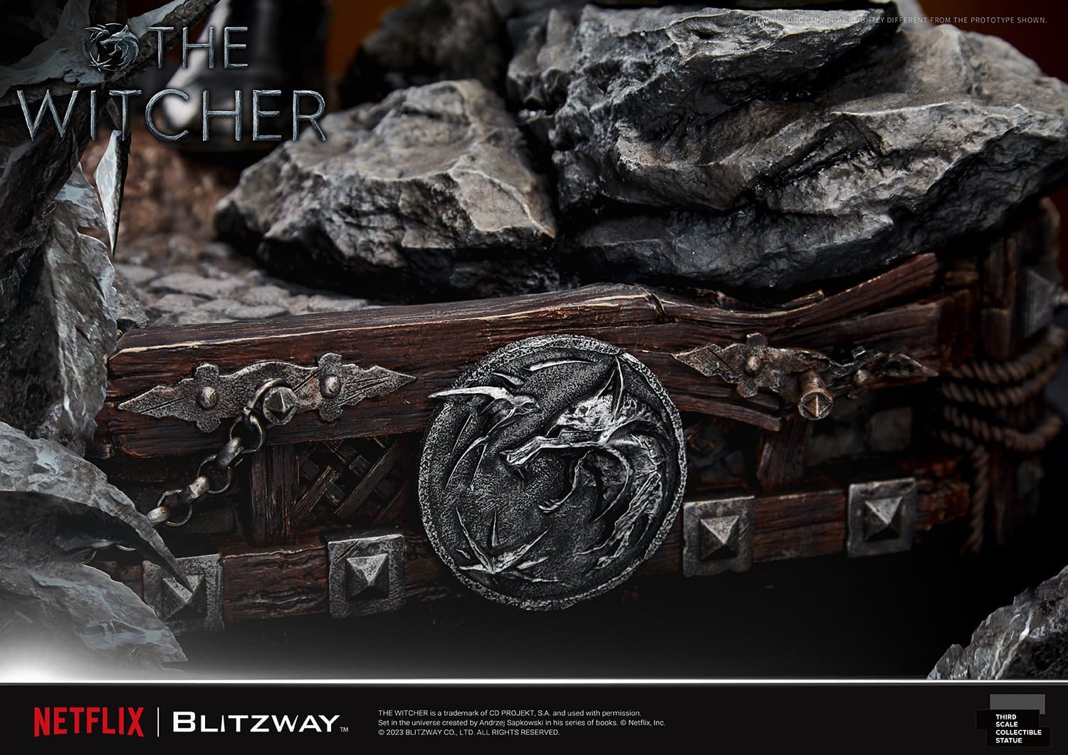 Blitzway x Prime 1 Studio Geralt Of Rivia Statue The Witcher Limited Collectible
