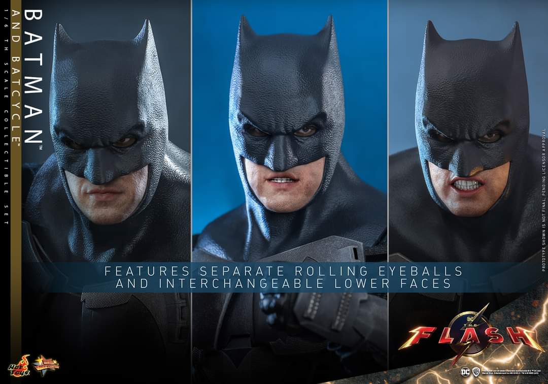 Hot Toys Batman And Batcycle Figure Set Limited Collectible
