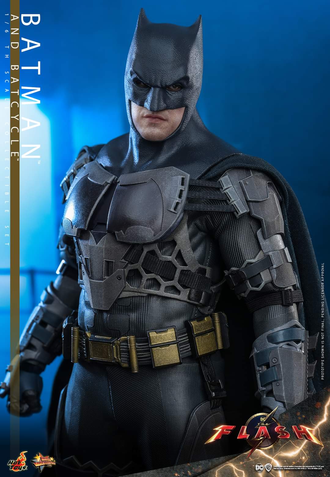 Hot Toys Batman And Batcycle Figure Set Limited Collectible