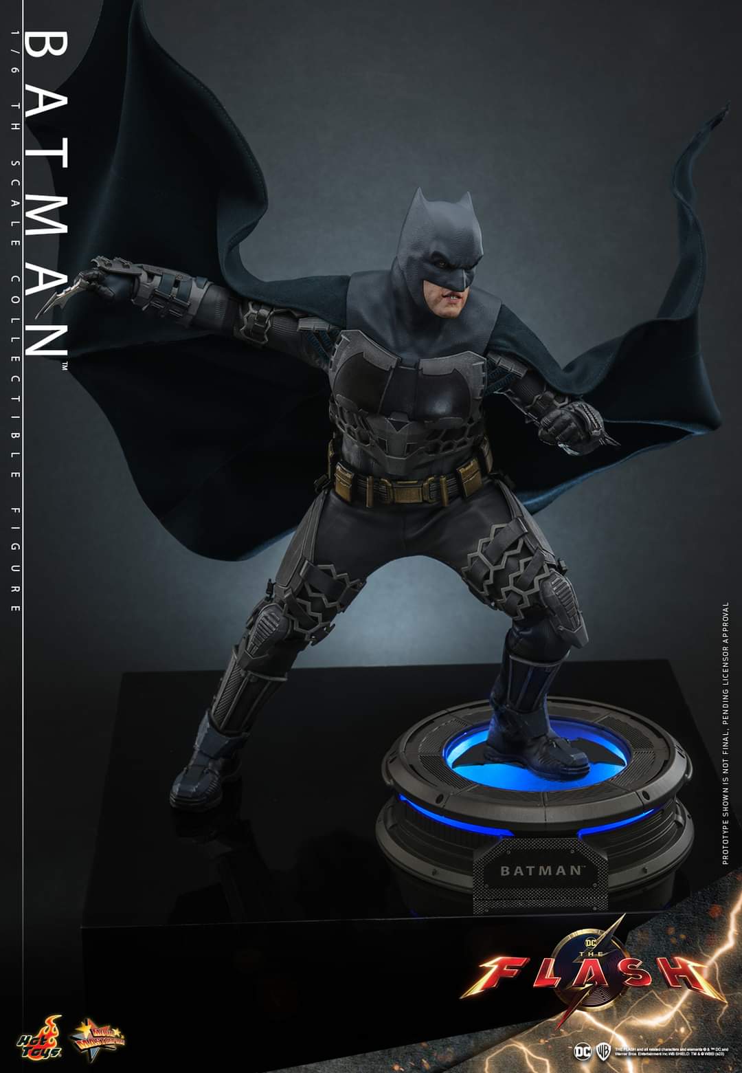 Hot Toys Batman Figure The Flash Limited Sixth Scale Collectible
