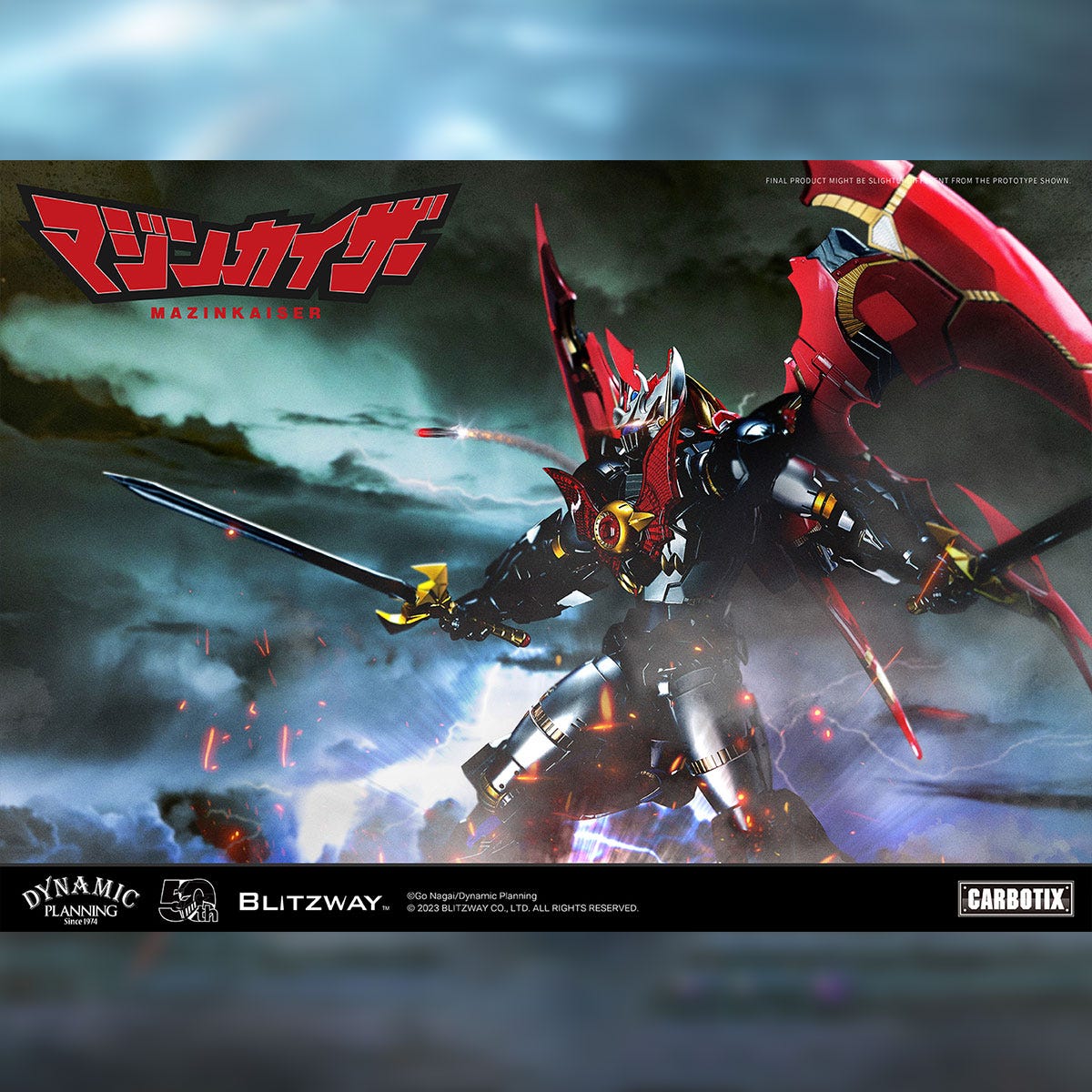 Blitzway Mazinkaiser Carbotix Figure Mazinger Limited Collectible