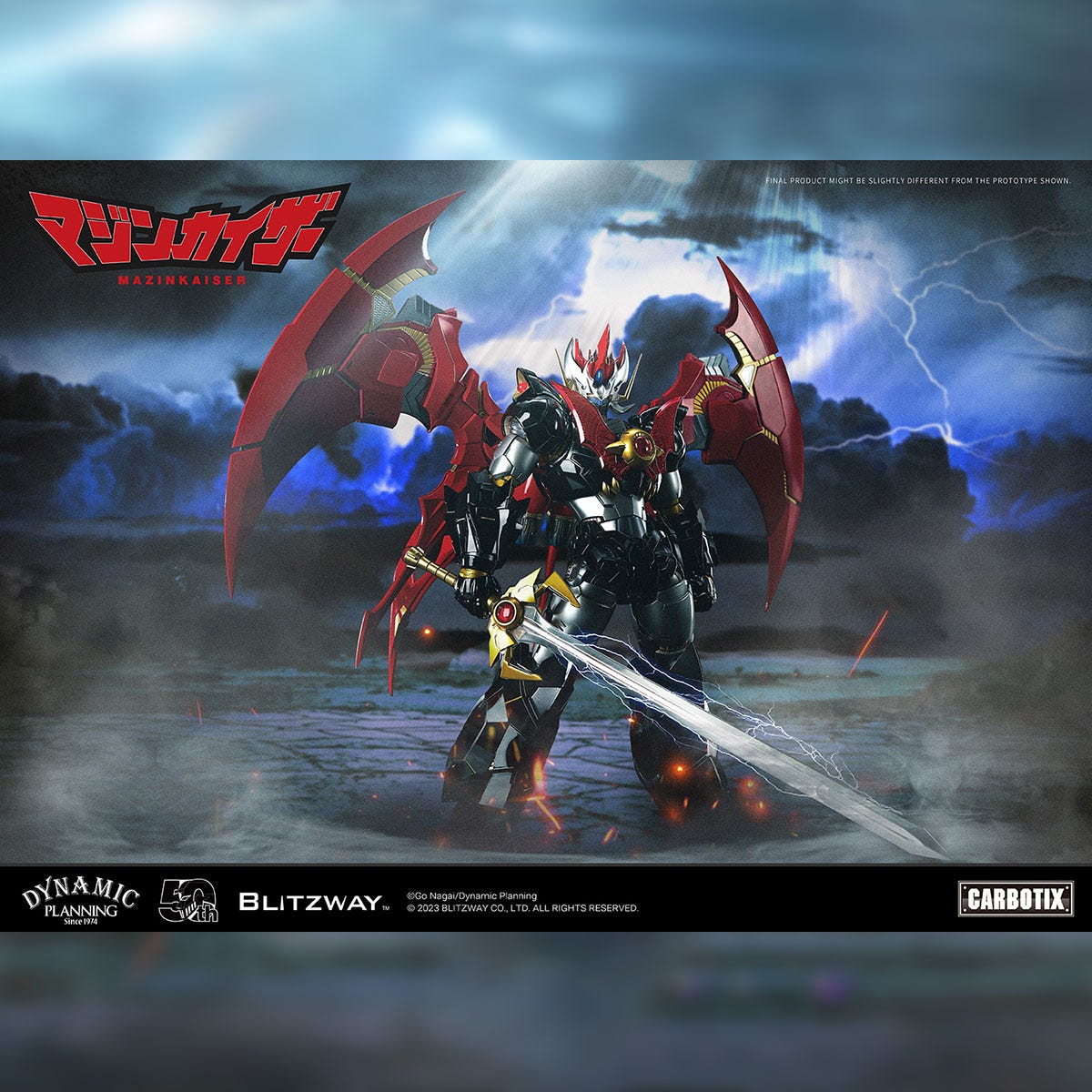 Blitzway Mazinkaiser Carbotix Figure Mazinger Limited Collectible