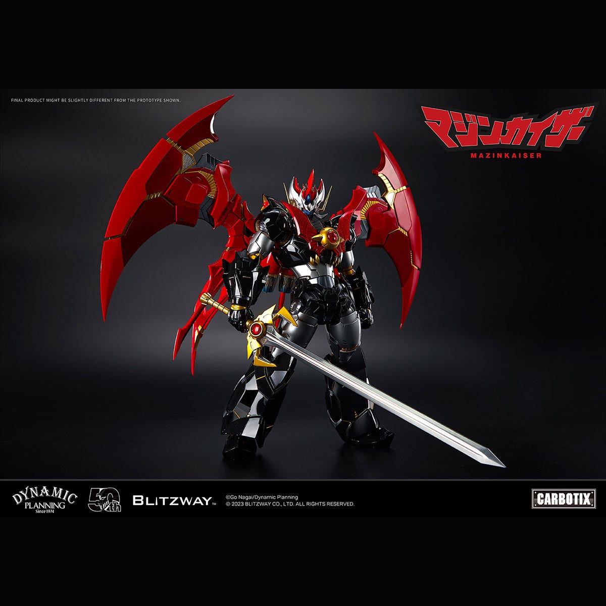 Blitzway Mazinkaiser Carbotix Figure Mazinger Limited Collectible