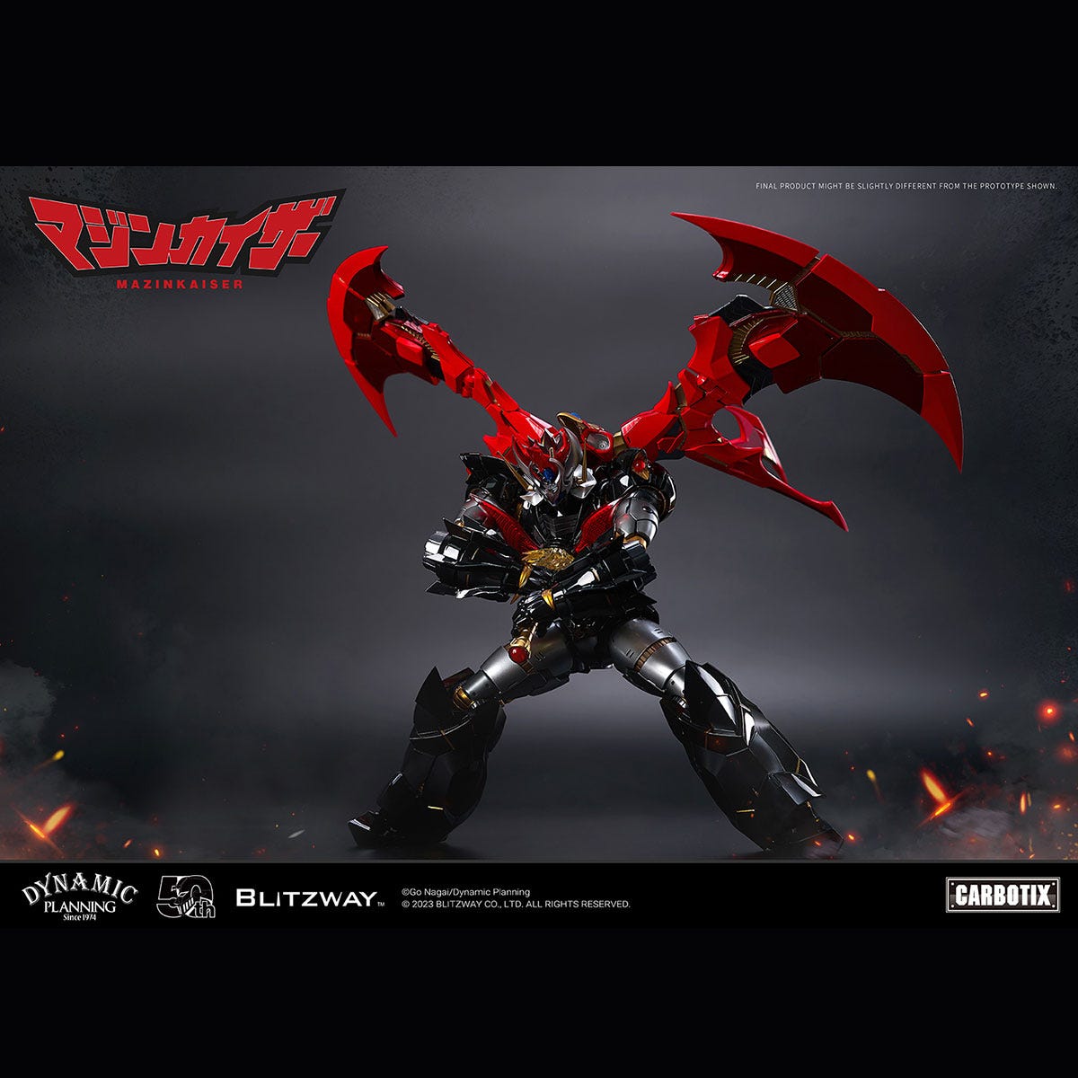 Blitzway Mazinkaiser Carbotix Figure Mazinger Limited Collectible