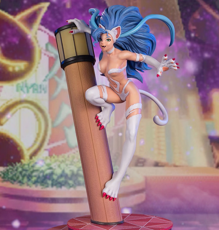 First 4 Figures Felicia Statue Darkstalkers Limited 1/4 Scale Collectible