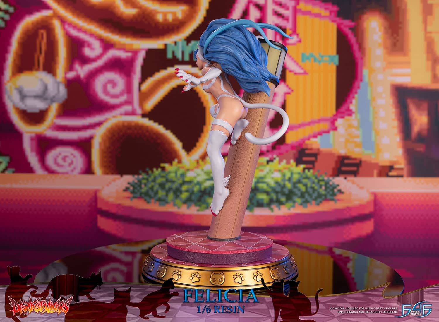 First 4 Figures Felicia Statue Darkstalkers Limited 1/4 Scale Collectible