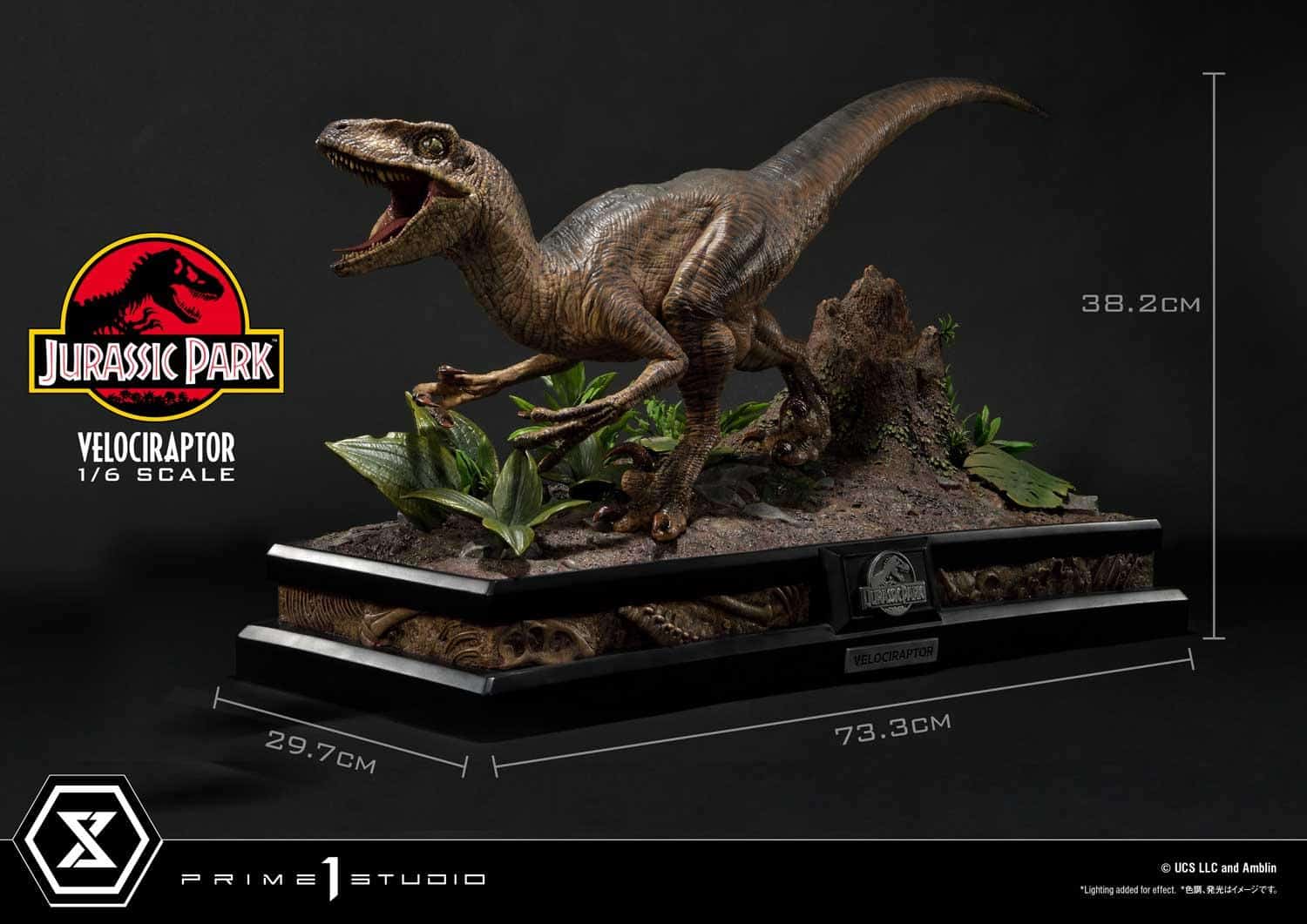 Prime 1 Studio Velociraptor Attack Edition Statue Jurassic Park Limited Collectible