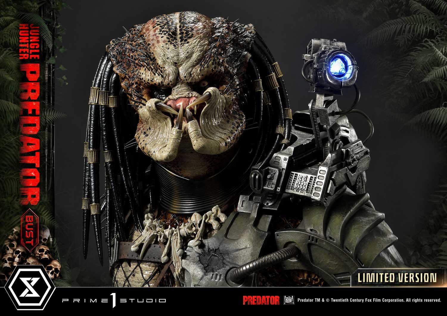 Prime 1 Studio Jungle Hunter Predator Limited Version Bust Statue