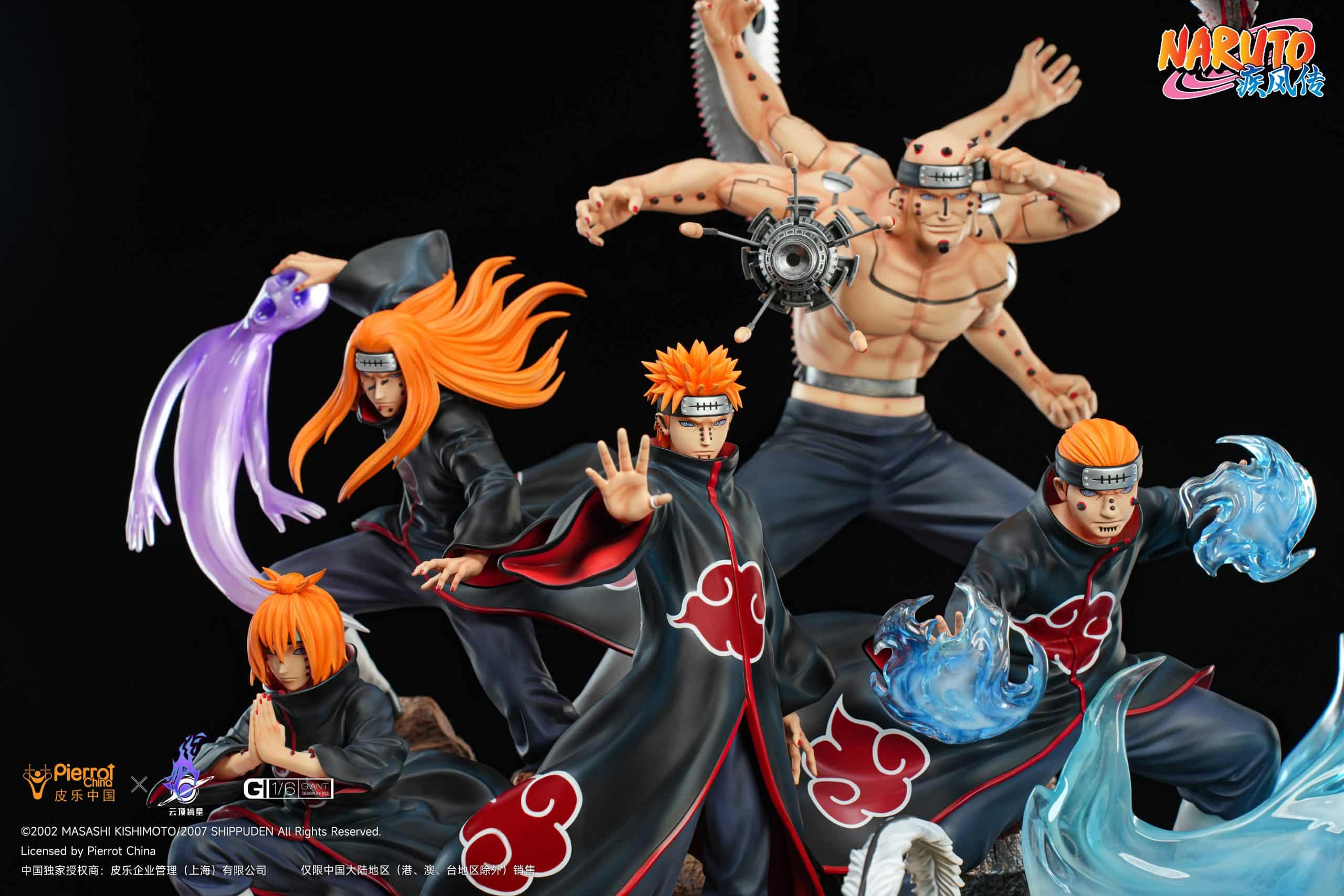 PickStar Studios Six Paths Of Pain Rokudo Statue 1/6 Naruto Shippuden Limited Collectible