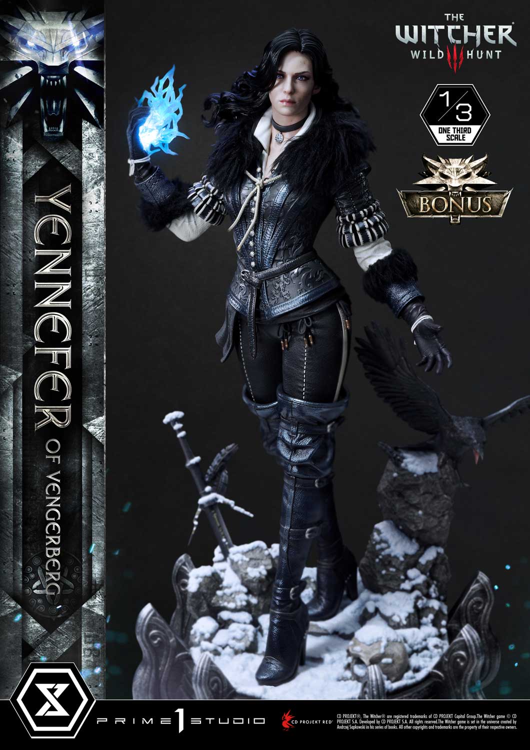 Prime 1 Studio Yennefer 1/3 Scale Statue The Witcher 3 Limited Collectibles
