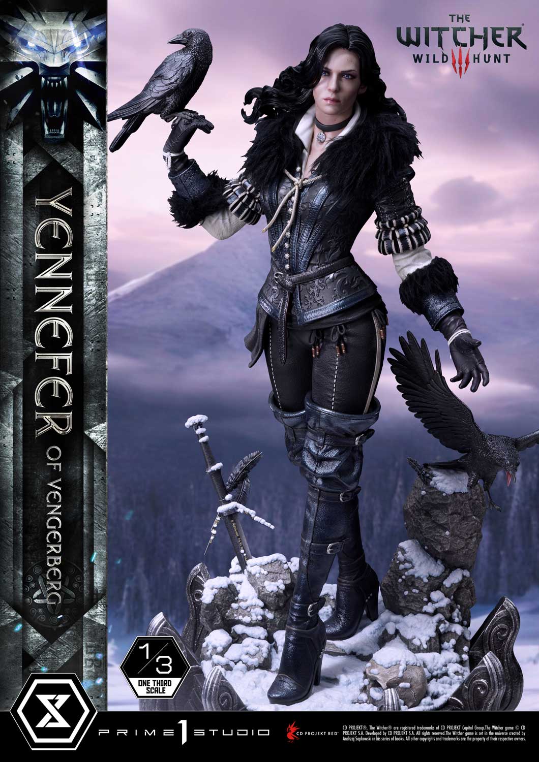 Prime 1 Studio Yennefer 1/3 Scale Statue The Witcher 3 Limited Collectibles