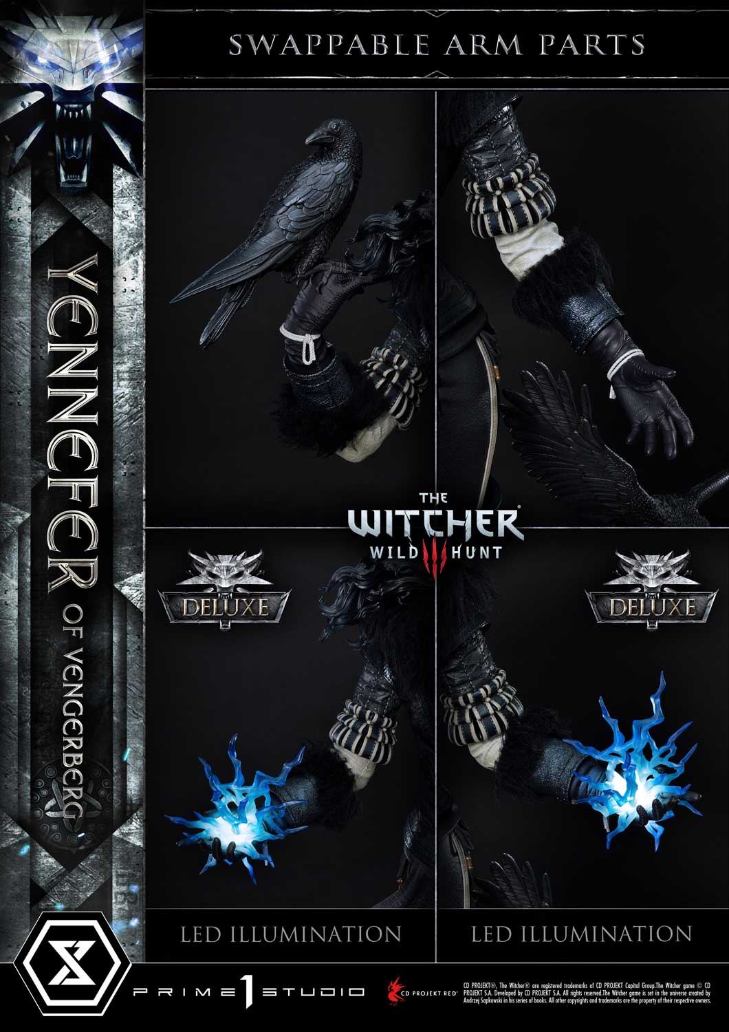 Prime 1 Studio Yennefer 1/3 Scale Statue The Witcher 3 Limited Collectibles