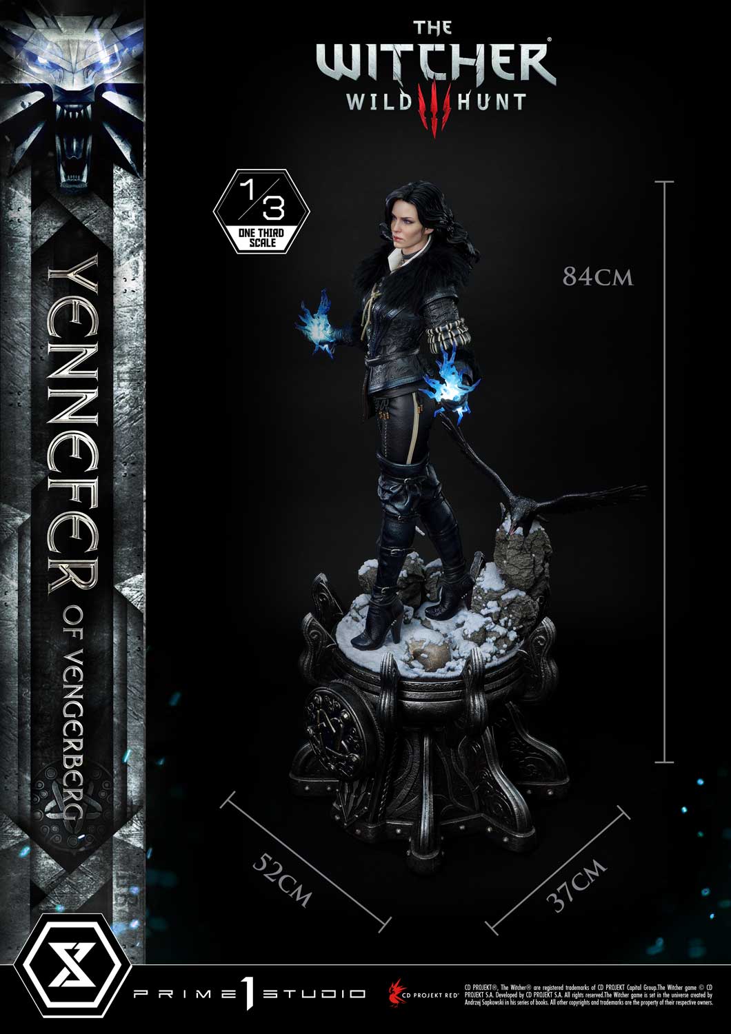 Prime 1 Studio Yennefer 1/3 Scale Statue The Witcher 3 Limited Collectibles