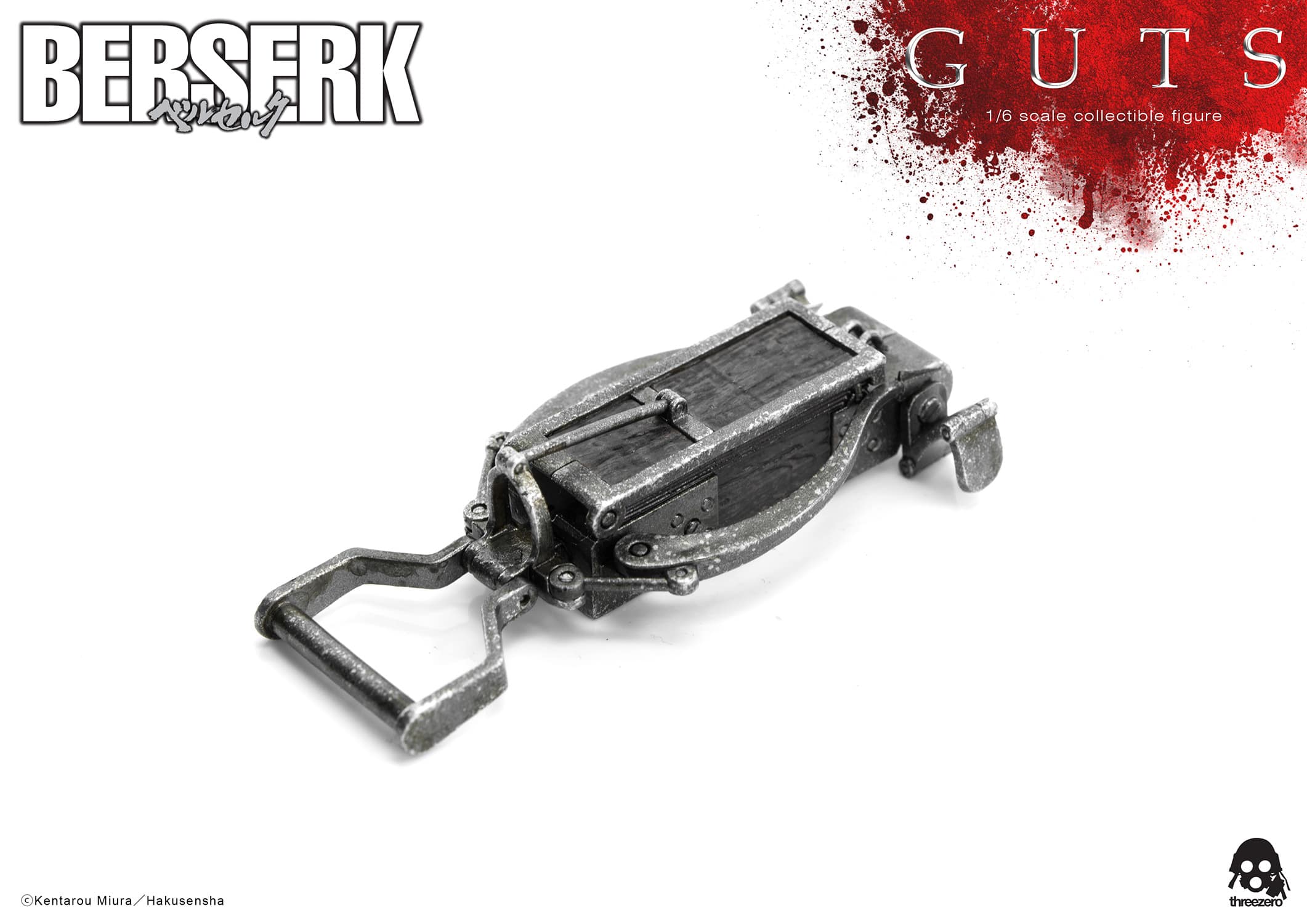 ThreeZero Guts The Black Swordsman Figure BERSERK Sixth Scale Collectible