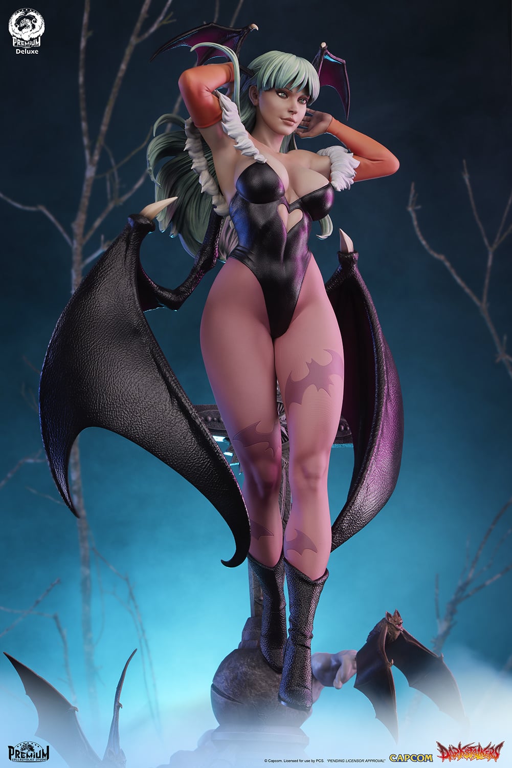 PCS Morrigan Statue Deluxe 1/3 Scale Darkstalkers Limited Collectible