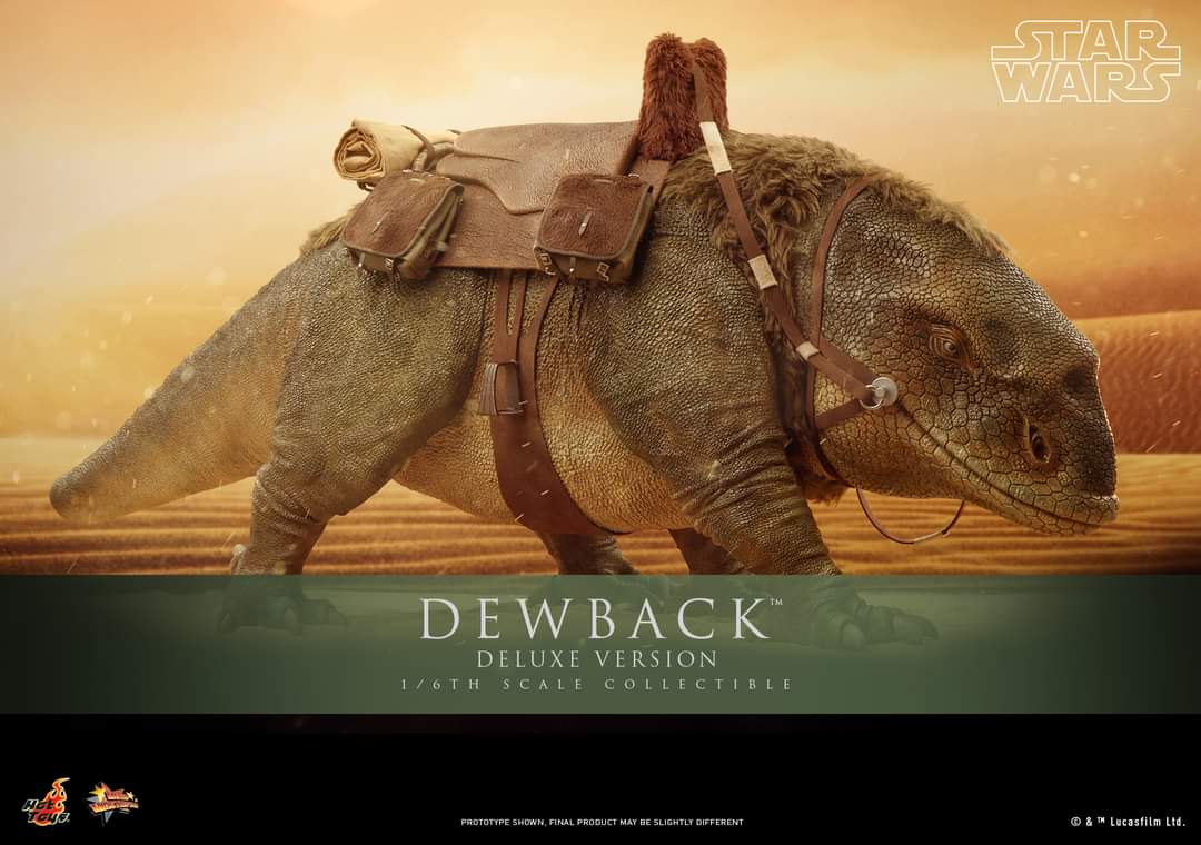 Hot Toys Dewback Figure Sixth Scale Star Wars Limited Collectible