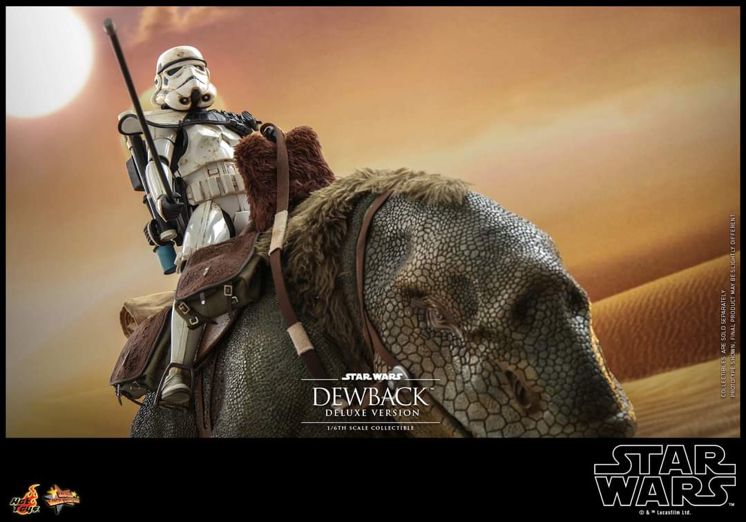Hot Toys Dewback Figure Sixth Scale Star Wars Limited Collectible