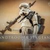 Hot Toys Sandtrooper Sergeant and Dewback Figure Set Sixth Scale Star Wars Limited Collectible