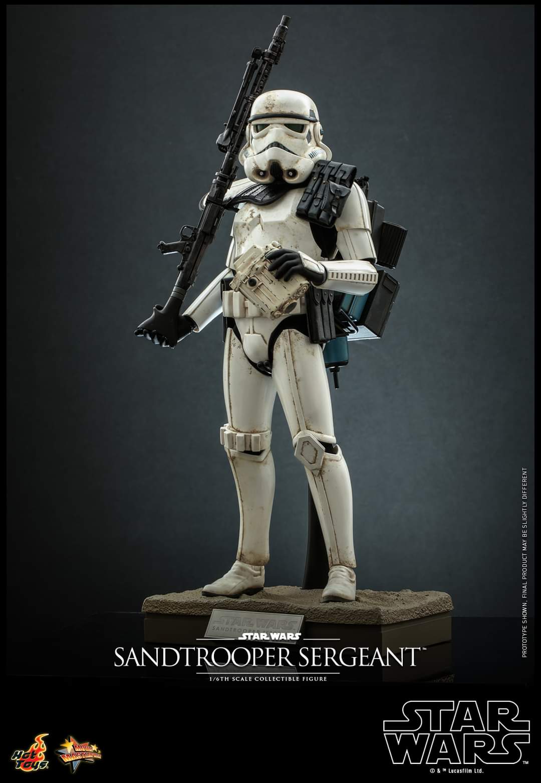 Hot Toys Sandtrooper Sergeant and Dewback Figure Set Sixth Scale Star Wars Limited Collectible