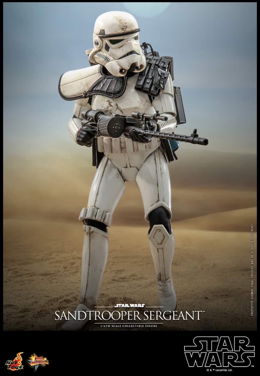 Hot Toys Sandtrooper Sergeant Figure Sixth Scale Star War Limited Collectible