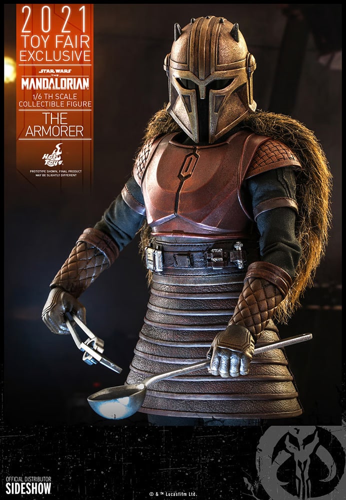 the-armorer_star-wars_gallery_610c7980693d8 Hot Toys The Armorer Toy Fair Exclusive Sixth Scale Figure