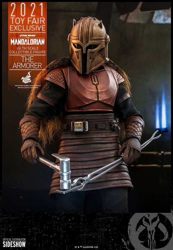 the-armorer_star-wars_gallery_610c7980ba937 Hot Toys The Armorer Toy Fair Exclusive Sixth Scale Figure