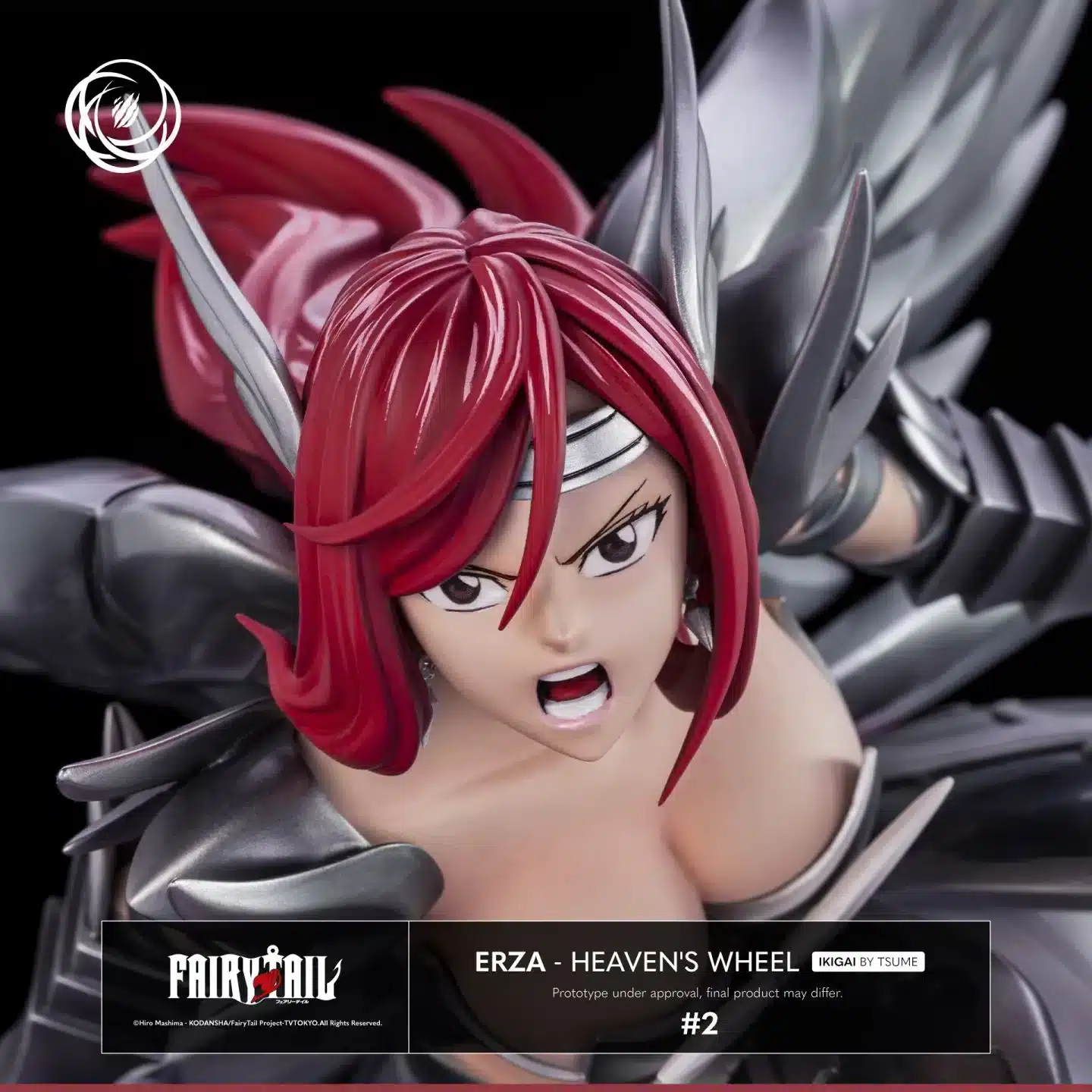 Tsume Erza Scarlet Heaven’s Wheel Ikigai Statue 1/6 Scale Fairy Tail Limited Edition Collectible